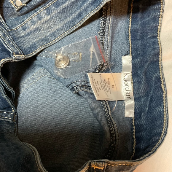 NWOT K. Jordan embroidered skinny jeans size 10 - Picture 8 of 8